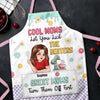 Home Is Where Mom Is - Family Personalized Custom Apron - Mother's Day, Gift For Mom, Grandma