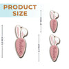 Bunny Tails And Happy Trails - Family Personalized Custom Ornament - Wood Custom Shaped - Easter Gift For Family Members