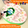 Crack Open The Fun - Family Personalized Custom Easter Egg Decorating Kit, Egg Spinner Machine With Markers - Easter Gift For Family Members