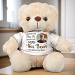 Custom Photo Memorial Comfort Gifts - Personalized Teddy Bear Plush