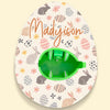 Crack Open The Fun - Family Personalized Custom Easter Egg Decorating Kit, Egg Spinner Machine With Markers - Easter Gift For Family Members
