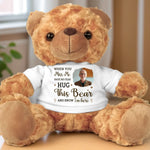 Custom Photo Memorial Comfort Gifts - Personalized Teddy Bear Plush