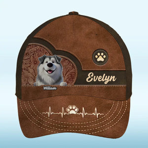 Life’s Better With Wagging Tails - Dog Personalized Custom Hat, All Over Print Classic Cap - Gift For Pet Owners, Pet Lovers