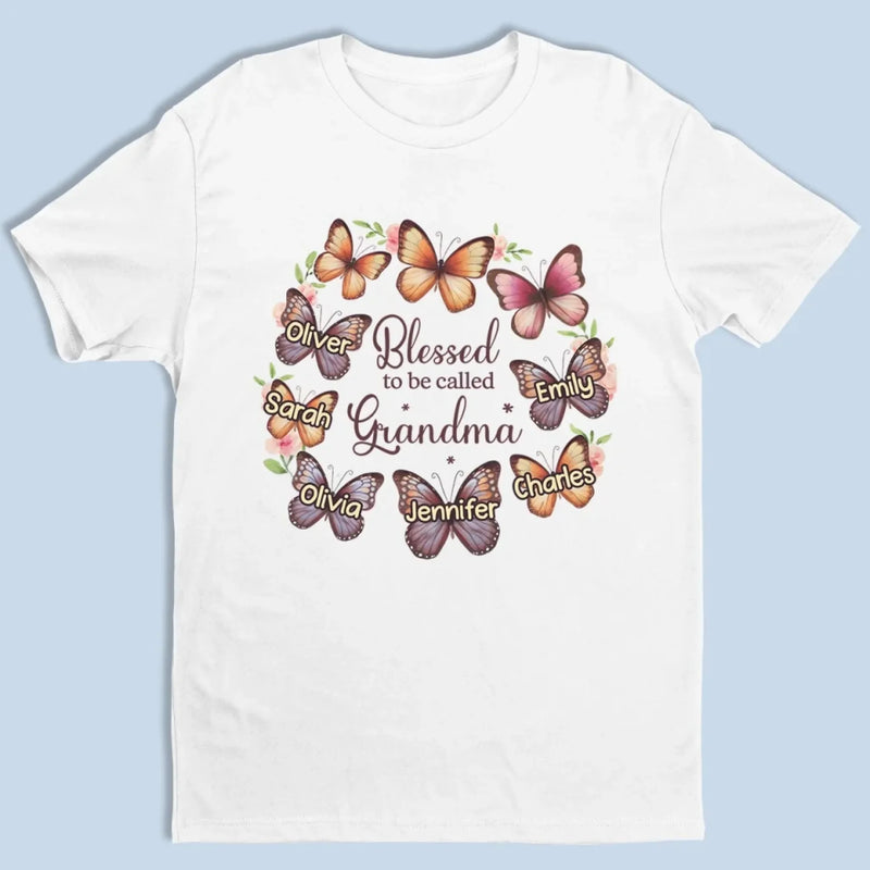 Family, Our Greatest Blessing - Family Personalized Custom Unisex T-shirt, Premium T-shirt, Hoodie - Mother's Day Gift For Mom, Grandma