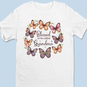 Family, Our Greatest Blessing - Family Personalized Custom Unisex T-shirt, Premium T-shirt, Hoodie - Mother's Day Gift For Mom, Grandma