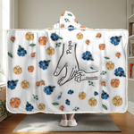 Holding Hands Is A Reminder That We Are All Connected - Family Personalized Custom 3D Inflated Effect Printed Snuggle Blanket, Hoodie Blanket - Gift For Family Members