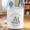A Basket Full Of Joy And Candy - Family Personalized Custom Bunny Basket, Tote With Bunny Ears  - Easter Gift For Kids Egg Hunt, Family Members
