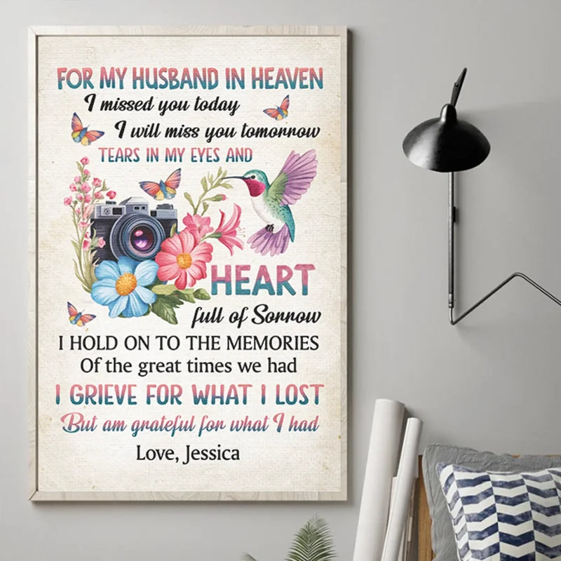 Memories Keep Us Together - Memorial Personalized Custom Vertical Poster - Sympathy Gift For Family Members