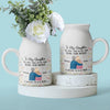 A Beautiful Bond That Lasts Forever - Family Personalized Custom Home Decor Flower Vase - Mother's Day, House Warming Gift For Mom, Daughter