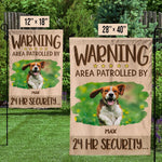 Custom Photo I May Be Small, But I’m Mighty - Dog & Cat Personalized Custom Flag - Gift For Pet Owners, Pet Lovers