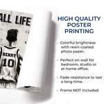 Play Hard, Win Big - Personalized Custom Horizontal Poster - Gift For Sport Lovers, Sport Players
