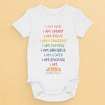 Born To Shine, Born To Love - Family Personalized Custom Baby Onesie - Gift For Baby, Kids, New Moms