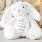 Little Bunny, Big Love - Family Personalized Custom Easter Bunny Plush - Easter Gift For Family Members