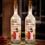 A Love Link That Never Fades - Family Personalized Custom Bottle Lamp - Mother's Day, Gift For Mom, Daughter