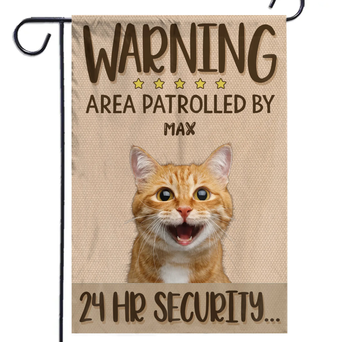 Custom Photo Our Security Team Requires Belly Rubs - Dog & Cat Personalized Custom Flag - Gift For Pet Owners, Pet Lovers