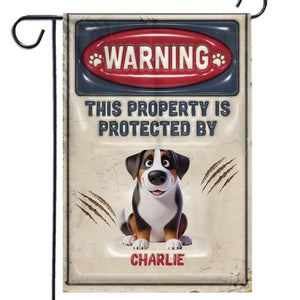 Alert, Furry Agents Watching You - Dog & Cat Personalized Custom 3D Inflated Effect Printed Flag - Gift For Pet Owners, Pet Lovers