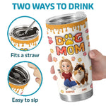 Fur Babies, Forever - Dog Personalized Custom 3D Inflated Effect Printed Tumbler - Gift For Pet Owners, Pet Lovers