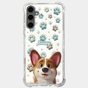 Where There’s A Dog, There’s A Way - Dog Personalized Custom 3D Inflated Effect Printed Clear Phone Case - Gift For Pet Owners, Pet Lover