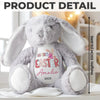 Soft As A Bunny, Sweet As Easter Candy - Family Personalized Custom Easter Bunny Plush - Easter Gift For Baby Kids, Newborn Baby