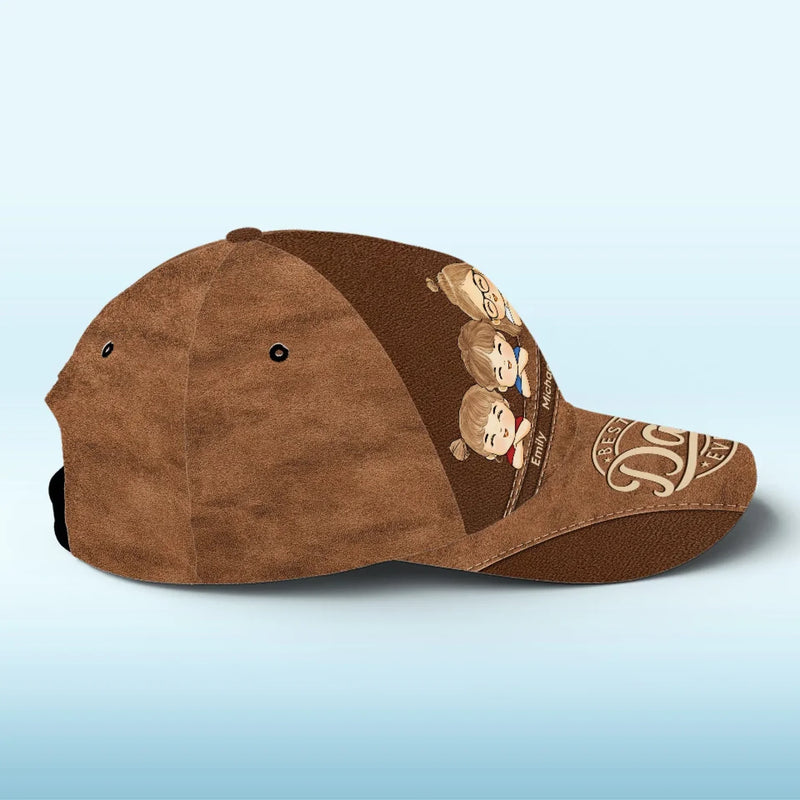 Forever Grateful, Always Loved - Family Personalized Custom Hat, All Over Print Classic Cap - Gift For Family Members