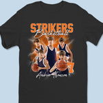 Custom Photo Dream Big, Play Hard - Personalized Custom Unisex T-shirt, Premium T-shirt, Hoodie - Gift For Sport Lovers, Sport Players