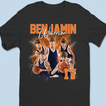 Custom Name and Number Basketball Gifts - Personalized Apparel