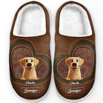 Every Step Filled With Love - Dog & Cat Personalized Custom Fluffy Slippers - Mother's Day, Gift For Pet Owners, Pet Lovers