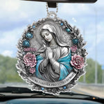 Keep Me In Your Gentle Embrace - Memorial Personalized Custom Car Ornament - Acrylic Custom Shaped - Sympathy Gift For Family
