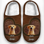 Every Step Filled With Love - Dog & Cat Personalized Custom Fluffy Slippers - Mother's Day, Gift For Pet Owners, Pet Lovers