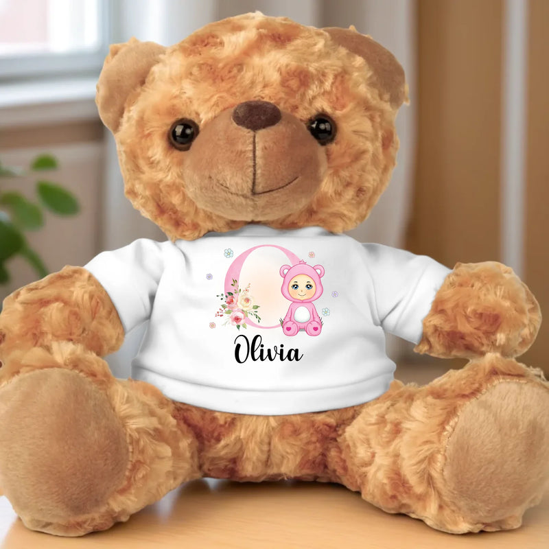 A Bundle Of Joy And Happiness - Family Personalized Custom Teddy Bear Plush - Gift For Family Members