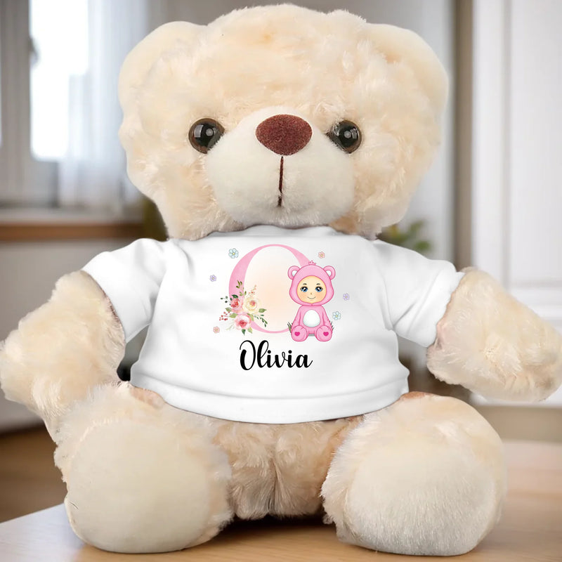 A Bundle Of Joy And Happiness - Family Personalized Custom Teddy Bear Plush - Gift For Family Members