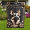Welcome To My Territory - Dog Personalized Custom 3D Inflated Effect Printed Flag - Gift For Pet Owners, Pet Lovers