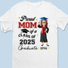 Once A Student, Now A Legend - Family Personalized Custom Unisex T-shirt, Premium T-shirt, Hoodie - Graduation Gift For Family Members, Siblings, Brothers, Sisters