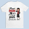 Once A Student, Now A Legend - Family Personalized Custom Unisex T-shirt, Premium T-shirt, Hoodie - Graduation Gift For Family Members, Siblings, Brothers, Sisters