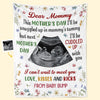Custom Photo I Can't Wait To Meet You - Family Personalized Custom Blanket - Mother's Day, Baby Shower Gift, Gift For First Mom