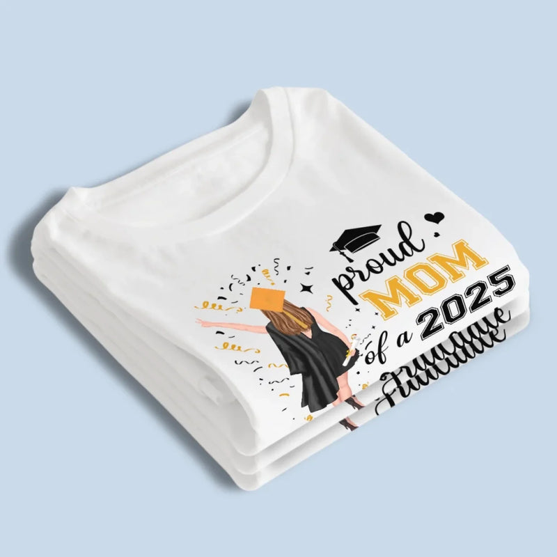 From Late Nights To Graduation Lights - Family Personalized Custom Unisex T-shirt, Premium T-shirt, Hoodie - Graduation Gift For Family Members, Siblings, Brothers, Sisters