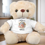 Custom Photo You’re My Sunshine - Family Personalized Custom Teddy Bear Plush - Gift For Family Members