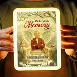 Custom Photo Your Spirit Will Forever Shine Bright - Memorial Personalized Custom LED Mirror Frame Lamp - Sympathy Gift For Family Members