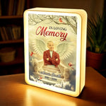 Custom Photo Your Spirit Will Forever Shine Bright - Memorial Personalized Custom LED Mirror Frame Lamp - Sympathy Gift For Family Members
