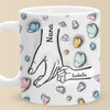 Grandma Makes Life Sweeter - Family Personalized Custom 3D Inflated Effect Printed Mug - Mother's Day, Gift For Mom, Grandma