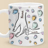 Grandma Makes Life Sweeter - Family Personalized Custom 3D Inflated Effect Printed Mug - Mother's Day, Gift For Mom, Grandma