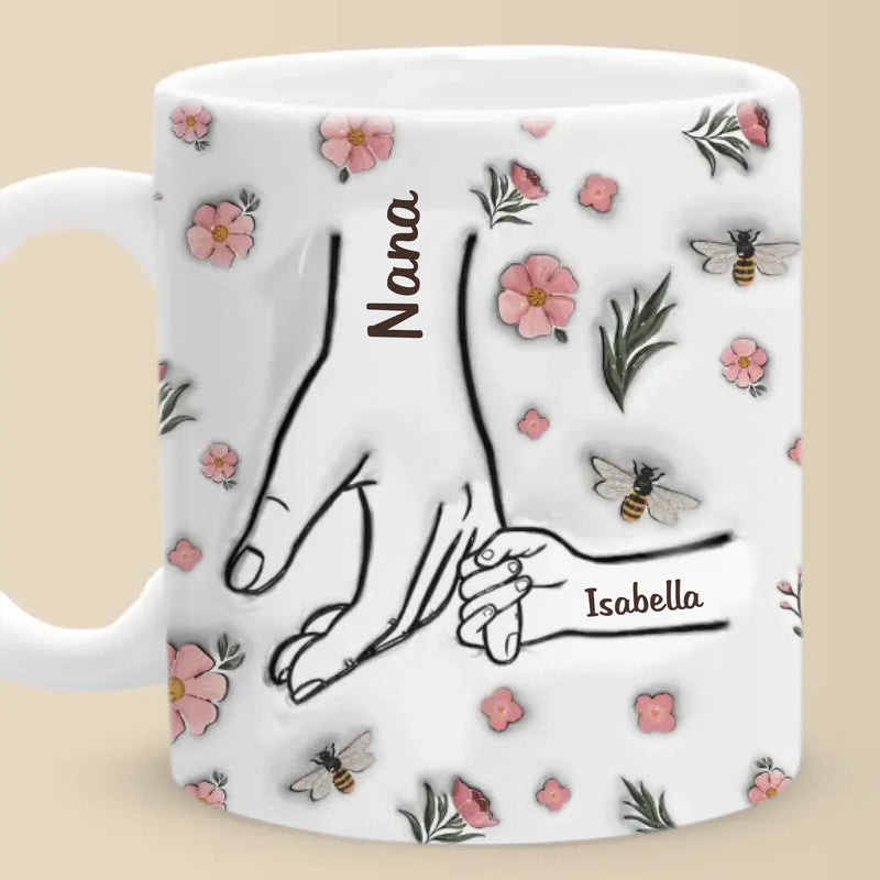 Grandma Makes Every Moment Special - Family Personalized Custom 3D Inflated Effect Printed Mug - Mother's Day, Gift For Mom, Grandma