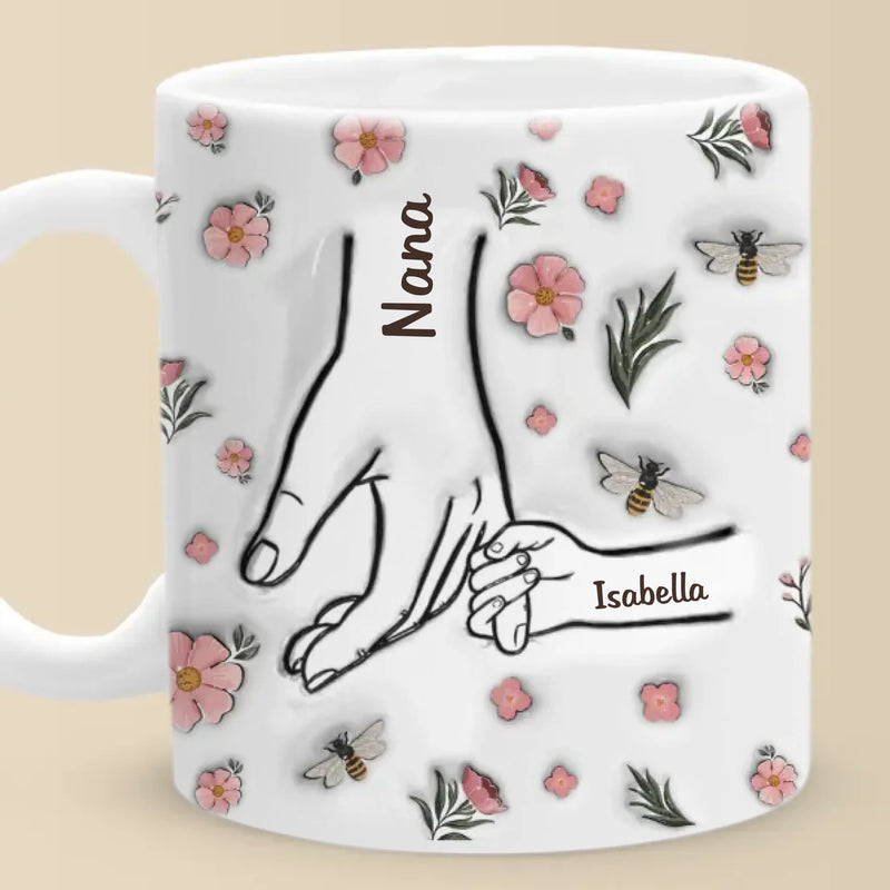 Grandma Makes Every Moment Special - Family Personalized Custom 3D Inflated Effect Printed Mug - Mother's Day, Gift For Mom, Grandma