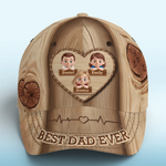 Custom Name Best Dad Gifts - Personalized Classic Cap
