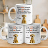 Can’t Eat Alone With Us Around - Dog Personalized Custom Mug - Gift For Pet Owners, Pet Lovers