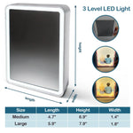 Custom Photo I Am Confident, Capable, And Strong - Family Personalized Custom LED Mirror Frame Lamp - Gift For Women