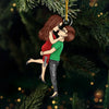 Custom Acrylic Ornament - Personalized Anniversary Christmas Wedding Gifts For Husband And Wife, Him And Her, LGBTQ+ - It's Merry Everything When We're Together