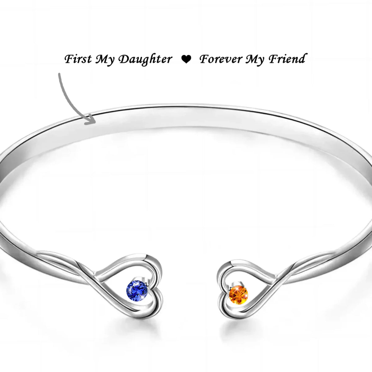 First My Mother Forever My Friend, Custom Mom Daughter Engraved