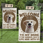Furry Friends Make The Best Hosts - Dog Personalized Custom Flag - Gift For Pet Owners, Pet Lovers