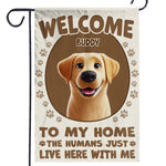Furry Friends Make The Best Hosts - Dog Personalized Custom Flag - Gift For Pet Owners, Pet Lovers